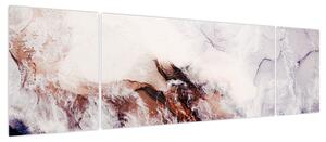 Obraz - Fioletowy marmur N⁰1 (170x50 cm)