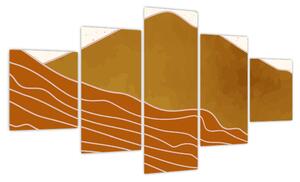 Obraz - Spacefrog design mountain N⁰1 (125x70 cm)