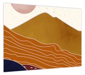 Obraz - Spacefrog design mountain N⁰1 (70x50 cm)