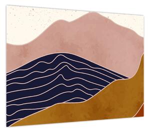 Obraz - Spacefrog design mountain N⁰2 (70x50 cm)