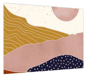 Obraz - Spacefrog design mountain N⁰3 (70x50 cm)
