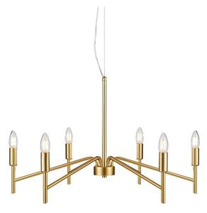 Lampa wisząca w kolorze złota Markslöjd Monarch, ø 70 cm