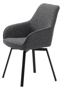 Szare krzesło Alma – Unique Furniture
