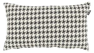 Czarno-biała poduszka ogrodowa Hartman Poule, 30x50 cm