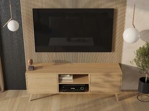 Komoda RTV dębowa 180 cm