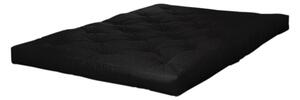 Czarny materac futonowy Karup Traditional, 180x200 cm