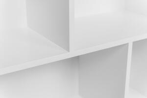 Biały regał Tenzo Z Cube, 70x70 cm