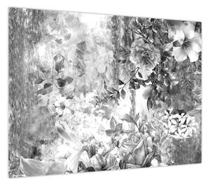 Obraz - Romantyczny ogród (70x50 cm)