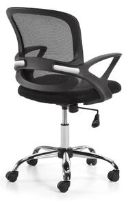 Czarne krzesło biurowe Kave Home Lambert
