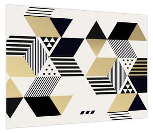 Obraz - Kształty geometryczne N⁰1 (70x50 cm)