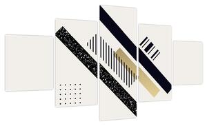Obraz - Kształty geometryczne N⁰5 (125x70 cm)
