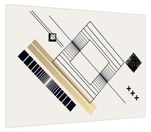 Obraz - Kształty geometryczne N⁰6 (70x50 cm)