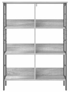 Półka na książki szary sonoma 82 x 32 x 112 cm