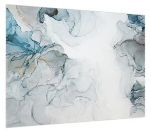 Obraz - Niebieski marmur (70x50 cm)