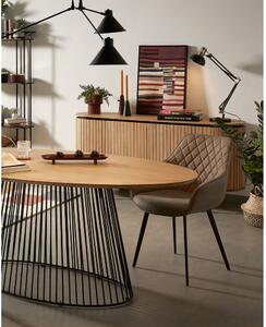 Stół do jadalni z blatem z drewna mangowego Kave Home, 200 x 110 cm