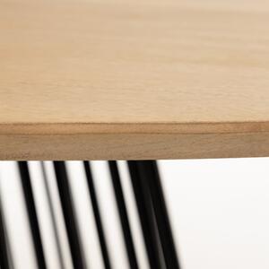 Stół do jadalni z blatem z drewna mangowego Kave Home, 200 x 110 cm