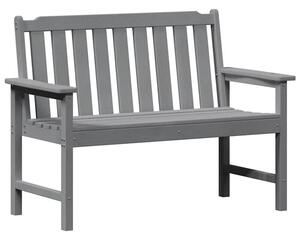 Ławka ogrodowa jasnoszary 120 x 59 x 88 cm hdpe