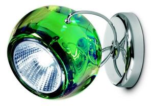 Fabbian - Beluga Lampa Ścienna/Sufitowa Zielona