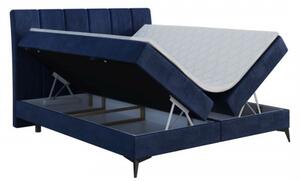 Łóżko kontynentalne z materacem ADERTON 140x200