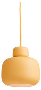 Woud - Stone Lampa Wisząca Small Mustard Yellow Woud