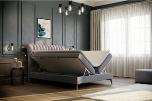 Oryginalne łóżko kontynentalne z materacem TONNY 200x200