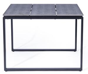 Szary stół ogrodowy Bonami Selection Strong, 100x100 cm
