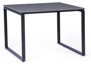 Szary stół ogrodowy Bonami Selection Strong, 100x100 cm