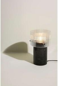 Hübsch - Revolve Lampa Stołowa Black/Marmor Hübsch