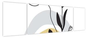 Obraz - Kwiaty w wazonie N⁰1 (170x50 cm)