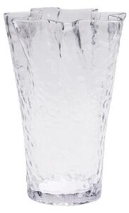 Hübsch - Ruffle Vase Clear
