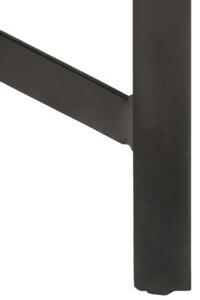 Stolik barowy, 120x58x107 cm, surowe drewno mango
