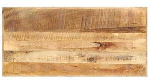 Stolik barowy, 120x58x107 cm, surowe drewno mango