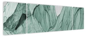 Obraz - Emerald Mountains N⁰1 (170x50 cm)