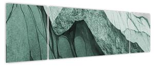 Obraz - Emerald Mountains N⁰2 (170x50 cm)