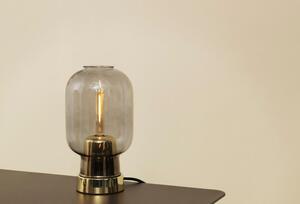 Normann Copenhagen - Amp Lampa Stołowa Przydymiona/Mosiądz