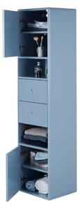 Jasnoniebieska wysoka/wisząca szafka łazienkowa 40x158 cm Color Bath – Tom Tailor