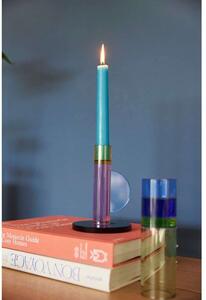 Hübsch - Astro Tealight Holder/Vase Green/Blue