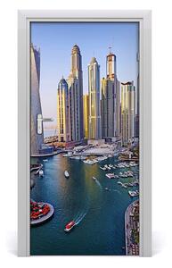 Fototapeta samoprzylepna na drzwi Zatoka Dubaj
