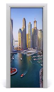 Fototapeta samoprzylepna na drzwi Zatoka Dubaj