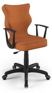 Entelo Ergonomiczne krzesło biurowe Norm Falcone 34, pomarańczowe