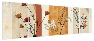 Obraz - Wazony w łukach (170x50 cm)