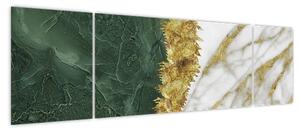 Obraz - Zielony marmur N⁰1 (170x50 cm)