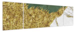 Obraz - Zielony marmur N⁰2 (170x50 cm)