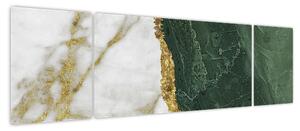 Obraz - Zielony marmur N⁰3 (170x50 cm)