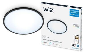 WiZ - SuperSlim WiZ Lampa Sufitowa 16W Black WiZ