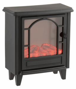 Dekoracja LED kominek COZY WARM 40x35 cm, czarny