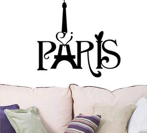 PIPPER | Naklejka na ścianę "Paryż 2" 41x43 cm