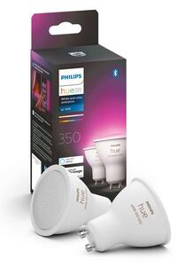 Philips Hue - White & Color 6W Bluetooth GU10 Żarówka 2 szt