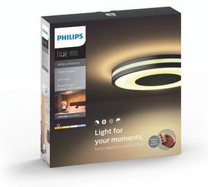 Philips Hue - Being Lampa Sufitowa White Amb. Black Philips Hue