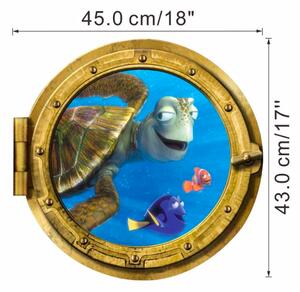 PIPPER | Naklejka na ścianę "Gdzie jest Nemo 2" 45x43cm
